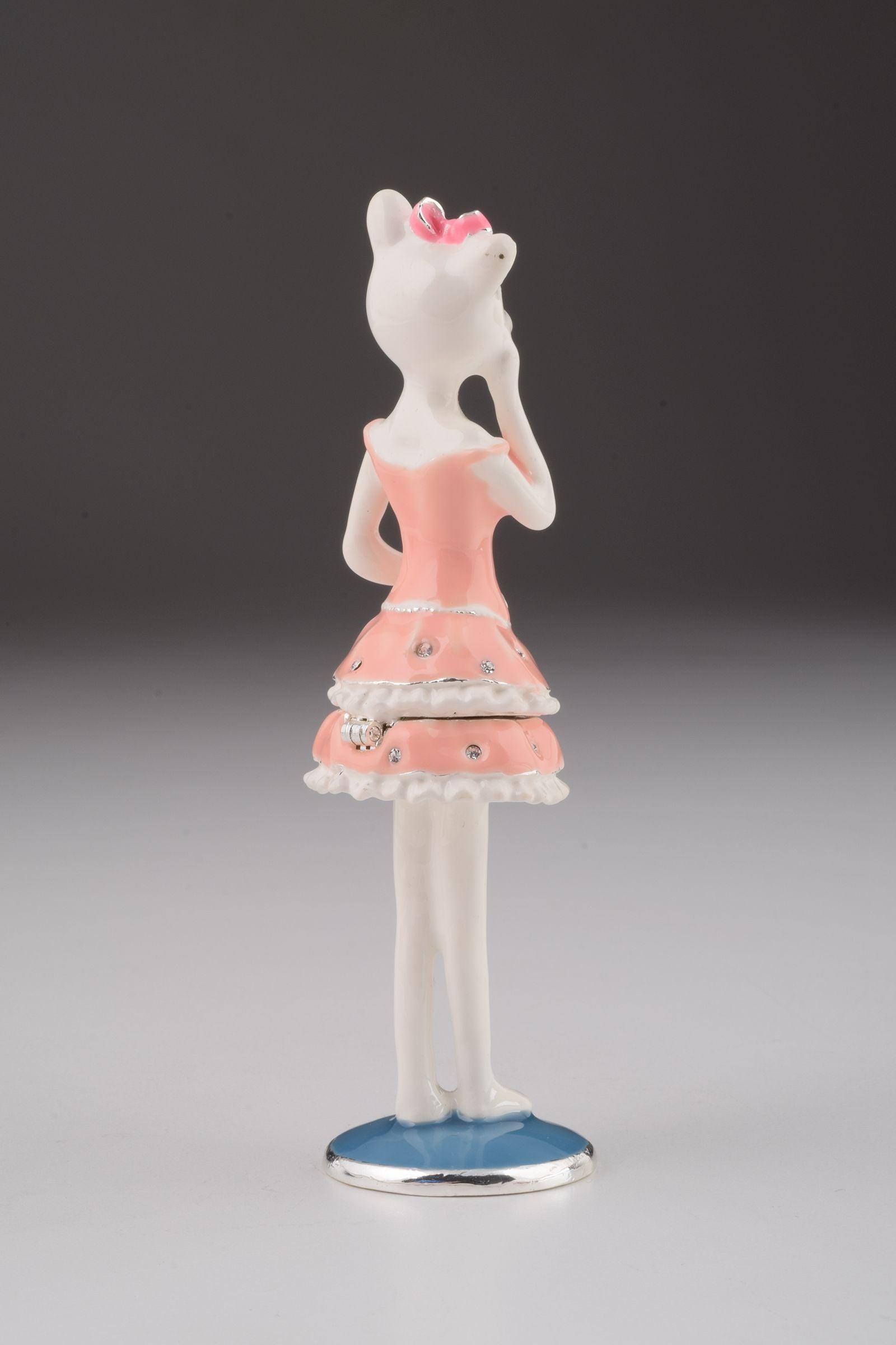 Keren Kopal Cat with Pink Dress