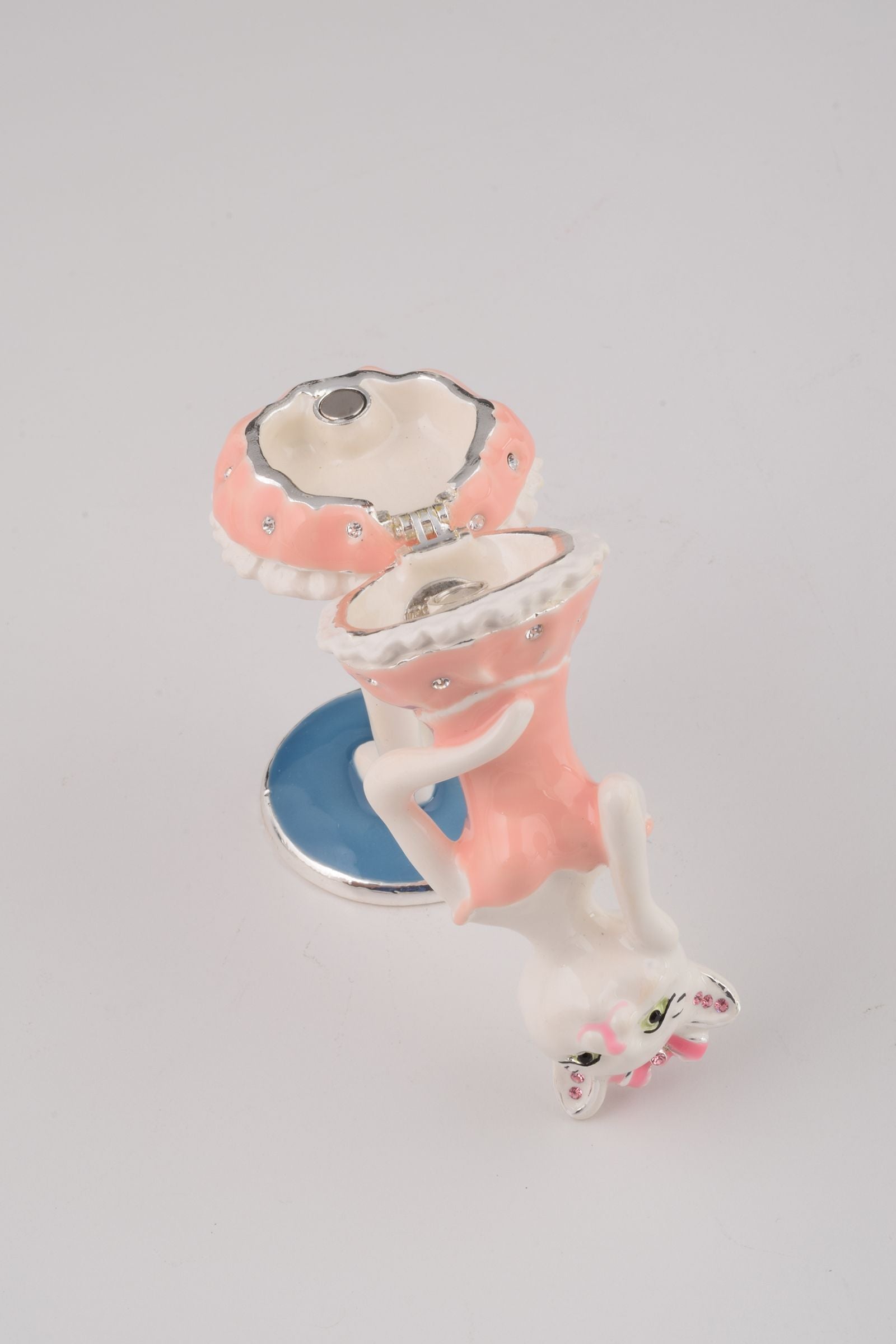 Keren Kopal Cat with Pink Dress