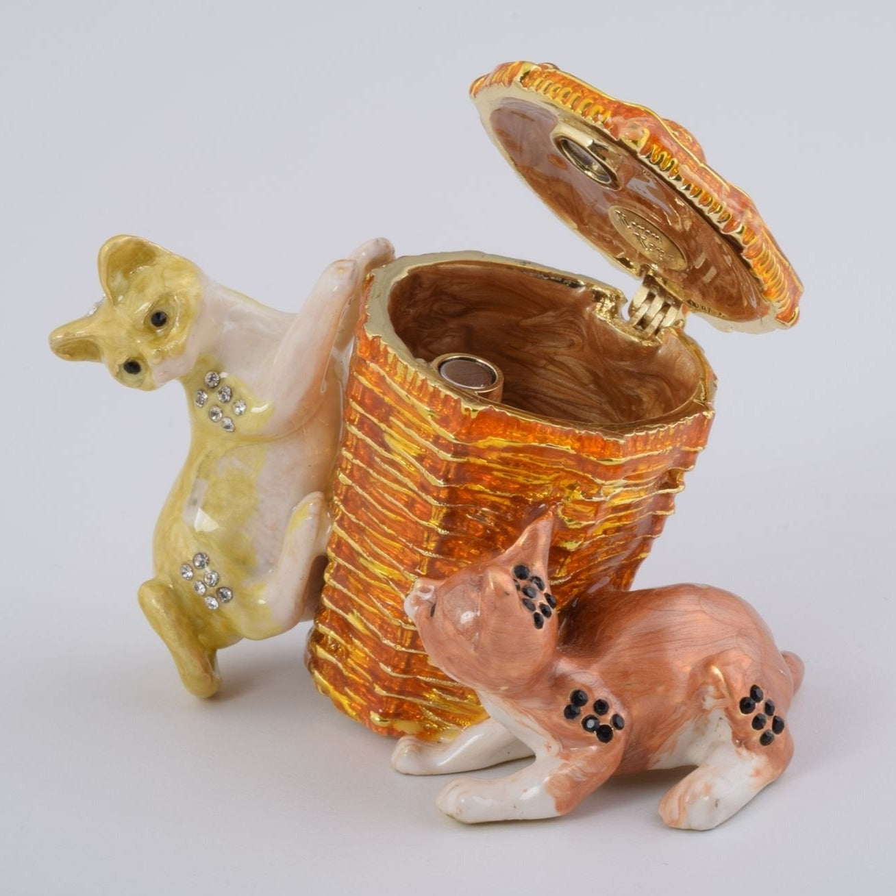 Keren Kopal Cats Playing with a Basket