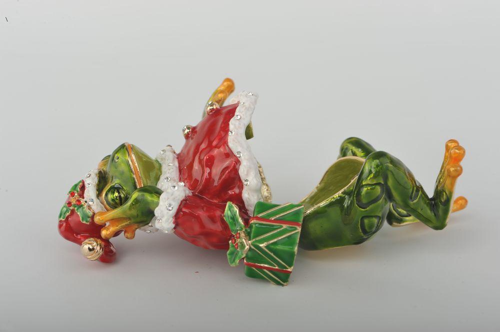 Keren Kopal Christmas Frog with Presents