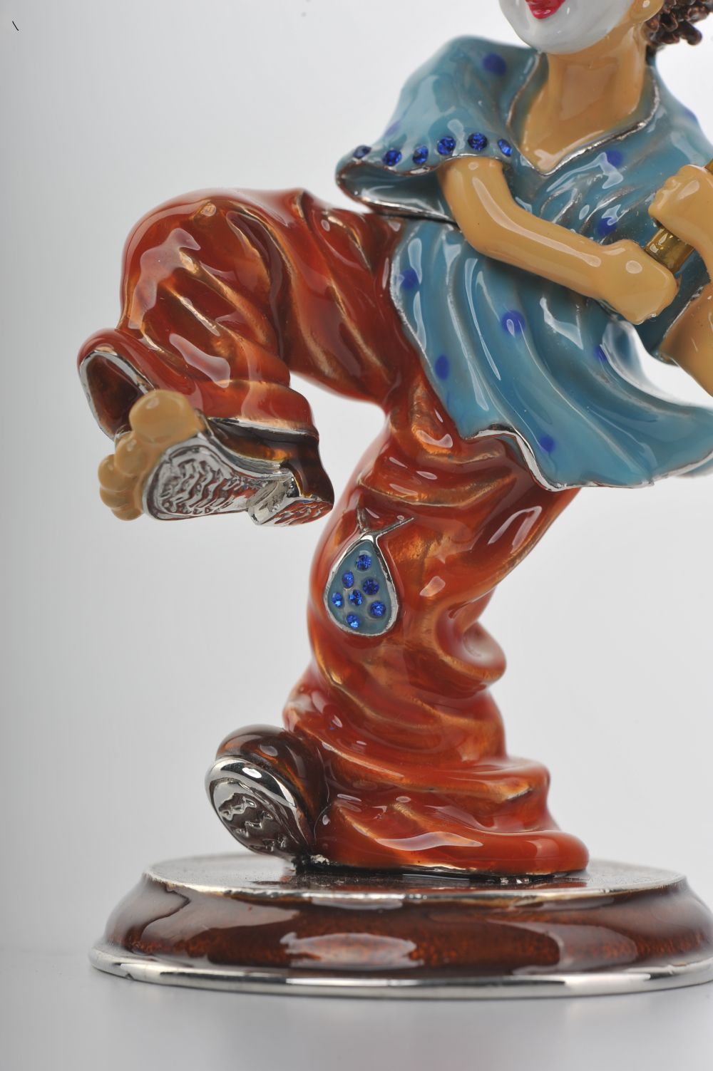 Keren Kopal Circus Clown Playing Baseball