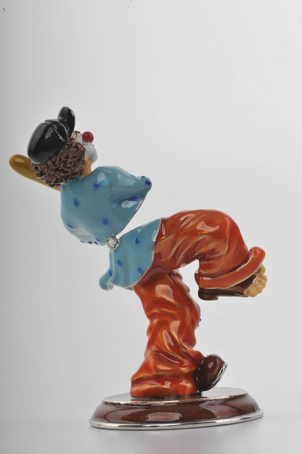 Keren Kopal Circus Clown Playing Baseball