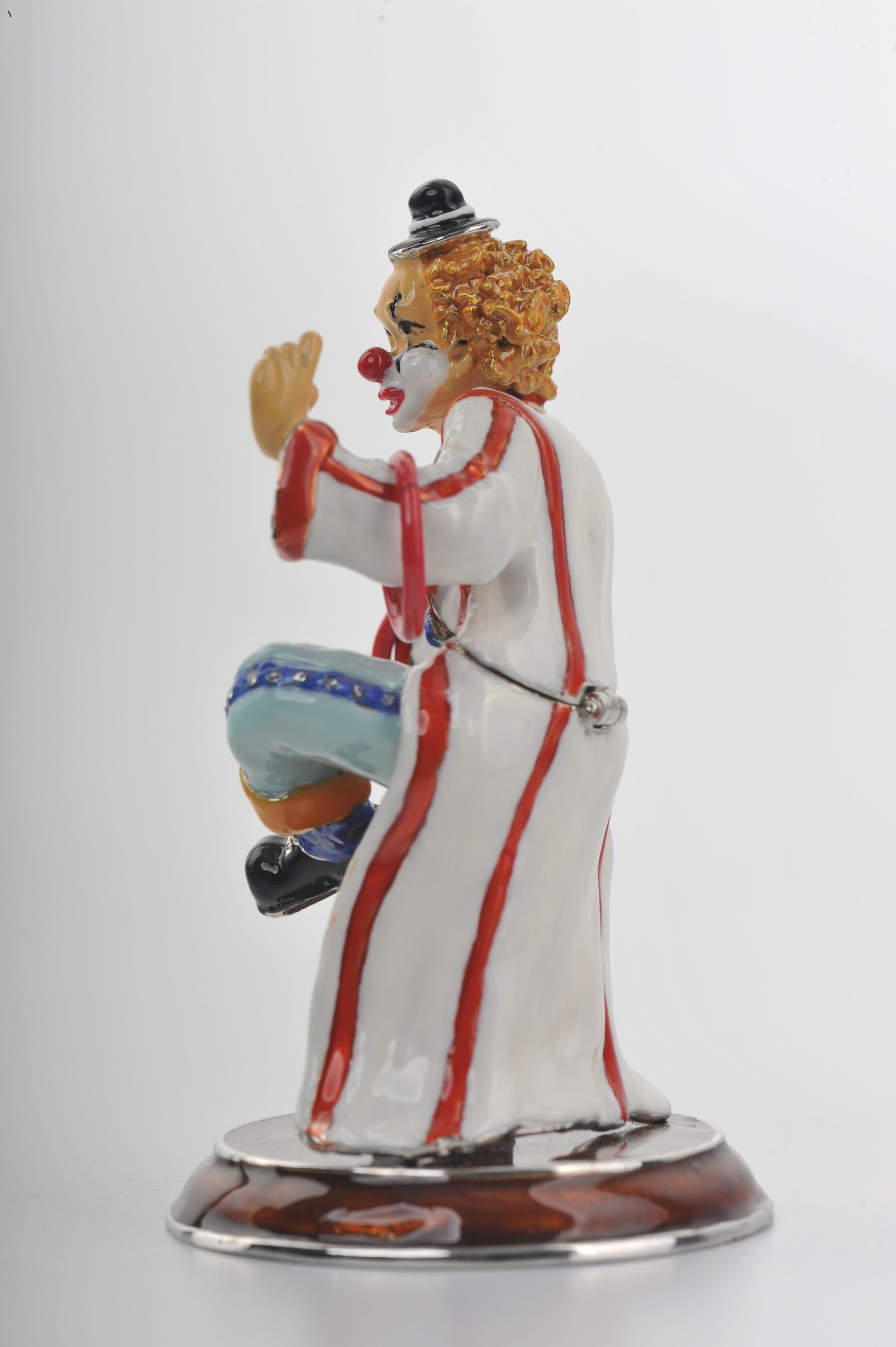 Keren Kopal Circus Clown on Unicycle Joggling