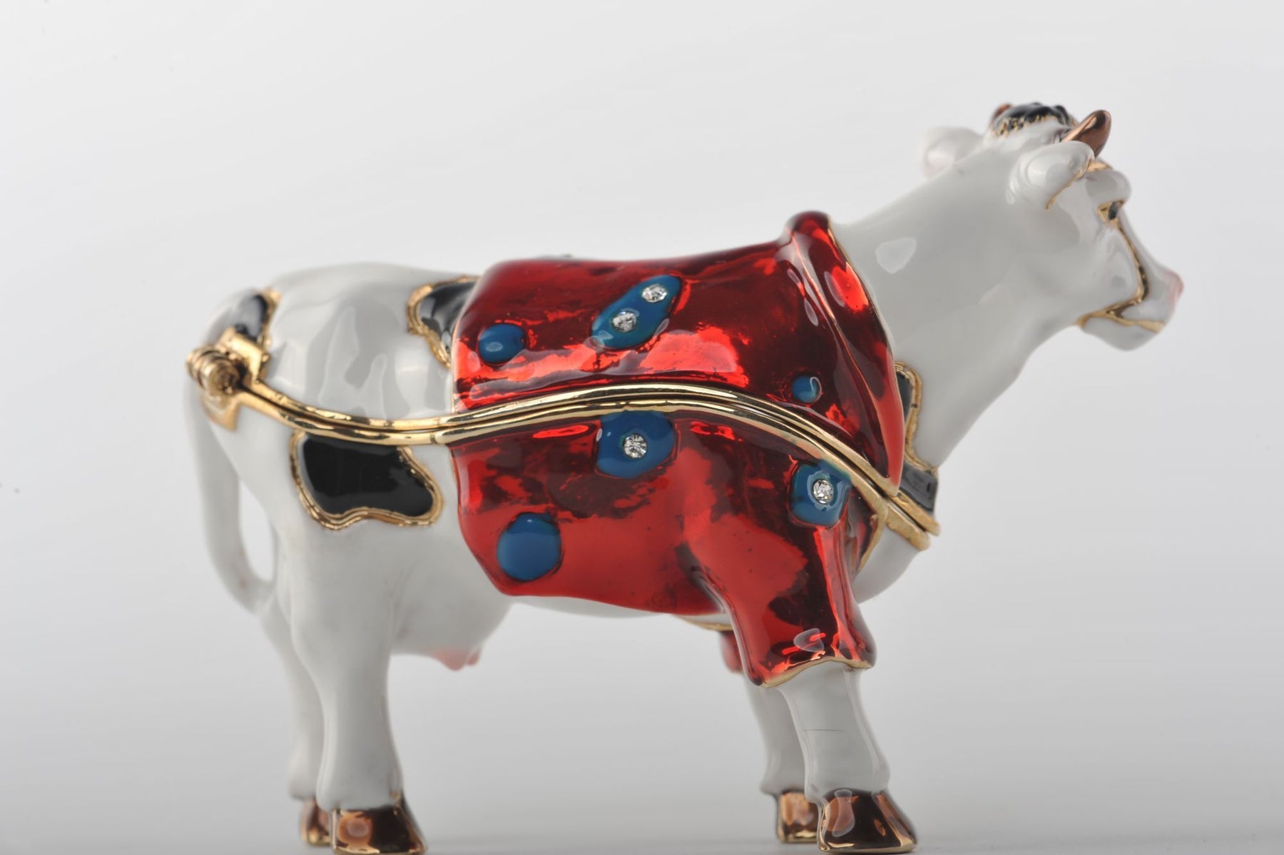 Keren Kopal Cow with a Red Shirt