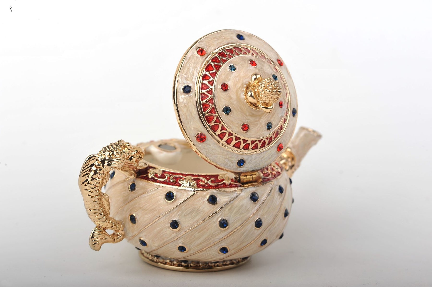 Keren Kopal Cream Teapot