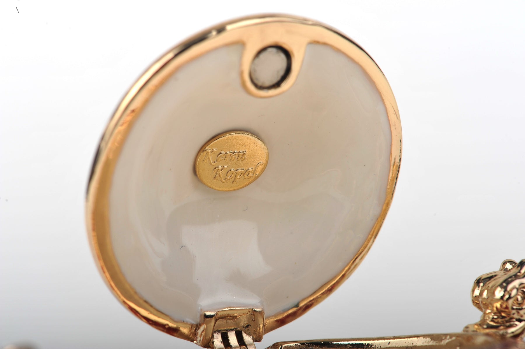 Keren Kopal Cream Teapot