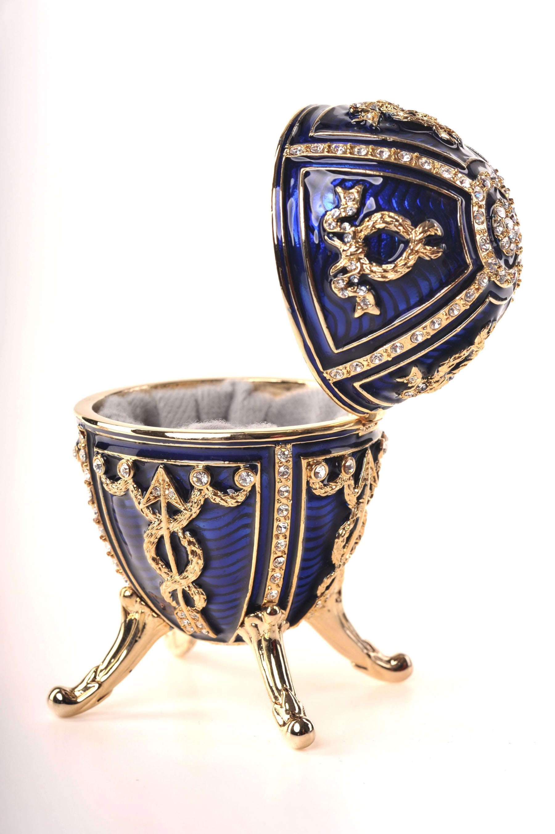 Keren Kopal Blue Faberge Easter Egg