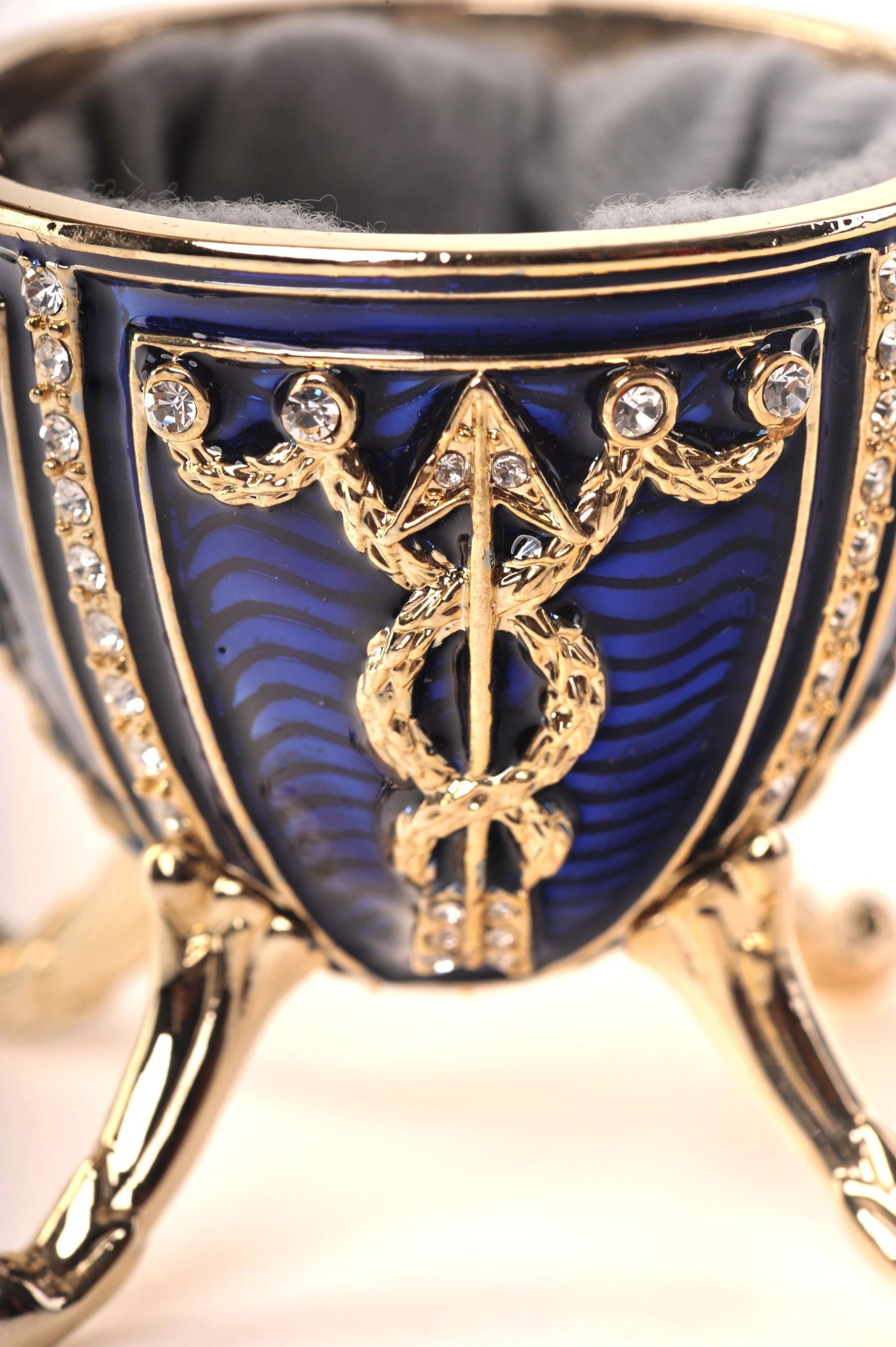 Keren Kopal Blue Faberge Easter Egg