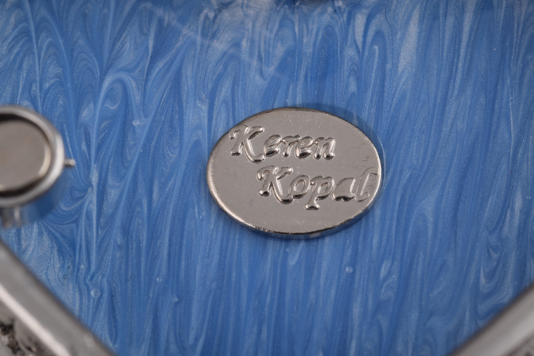 Keren Kopal Blue Heart Decorative Box