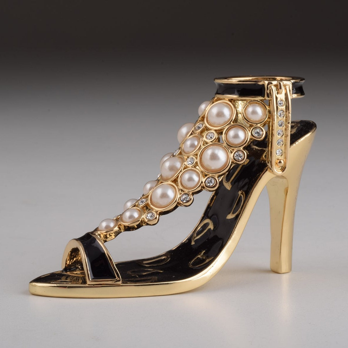 Keren Kopal Black High Heel Shoe