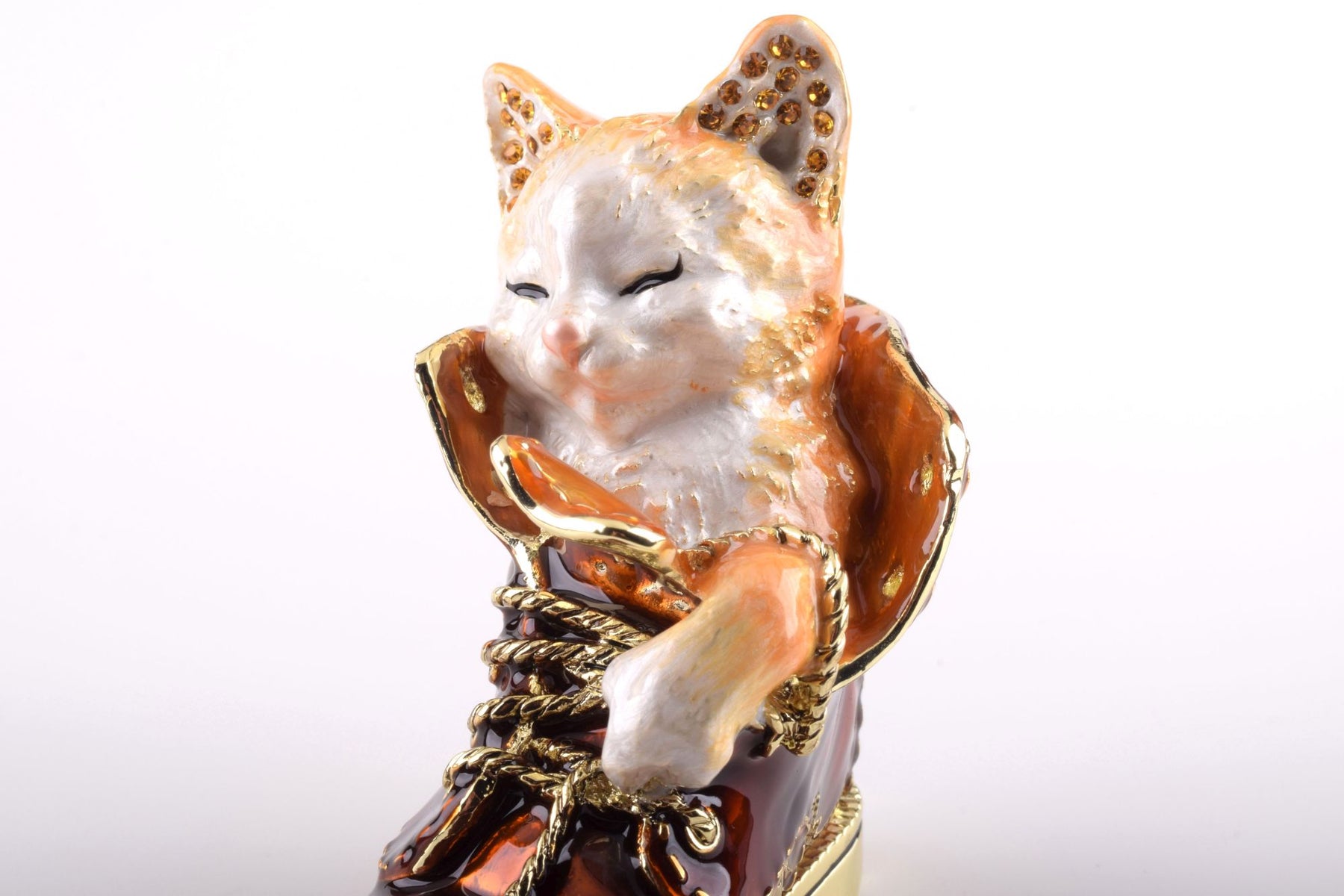 Keren Kopal Brown Shoe with Cat