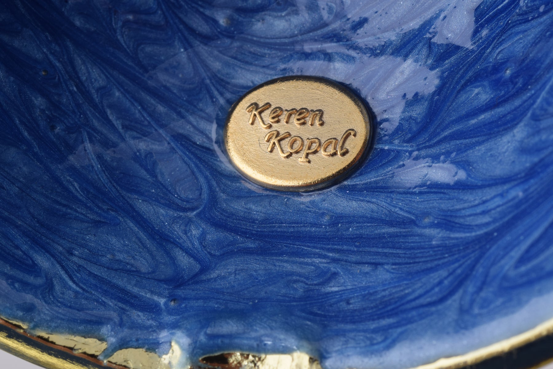 Keren Kopal Blue Easter Egg