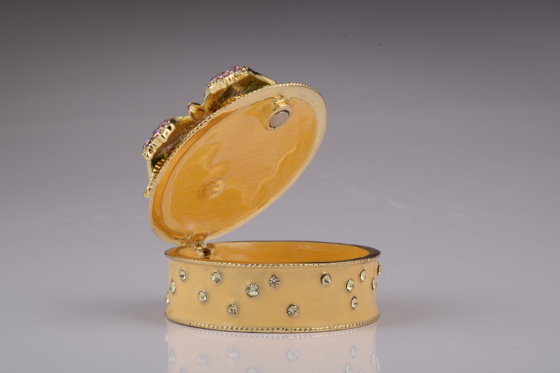 Keren Kopal Peach Trinket Box