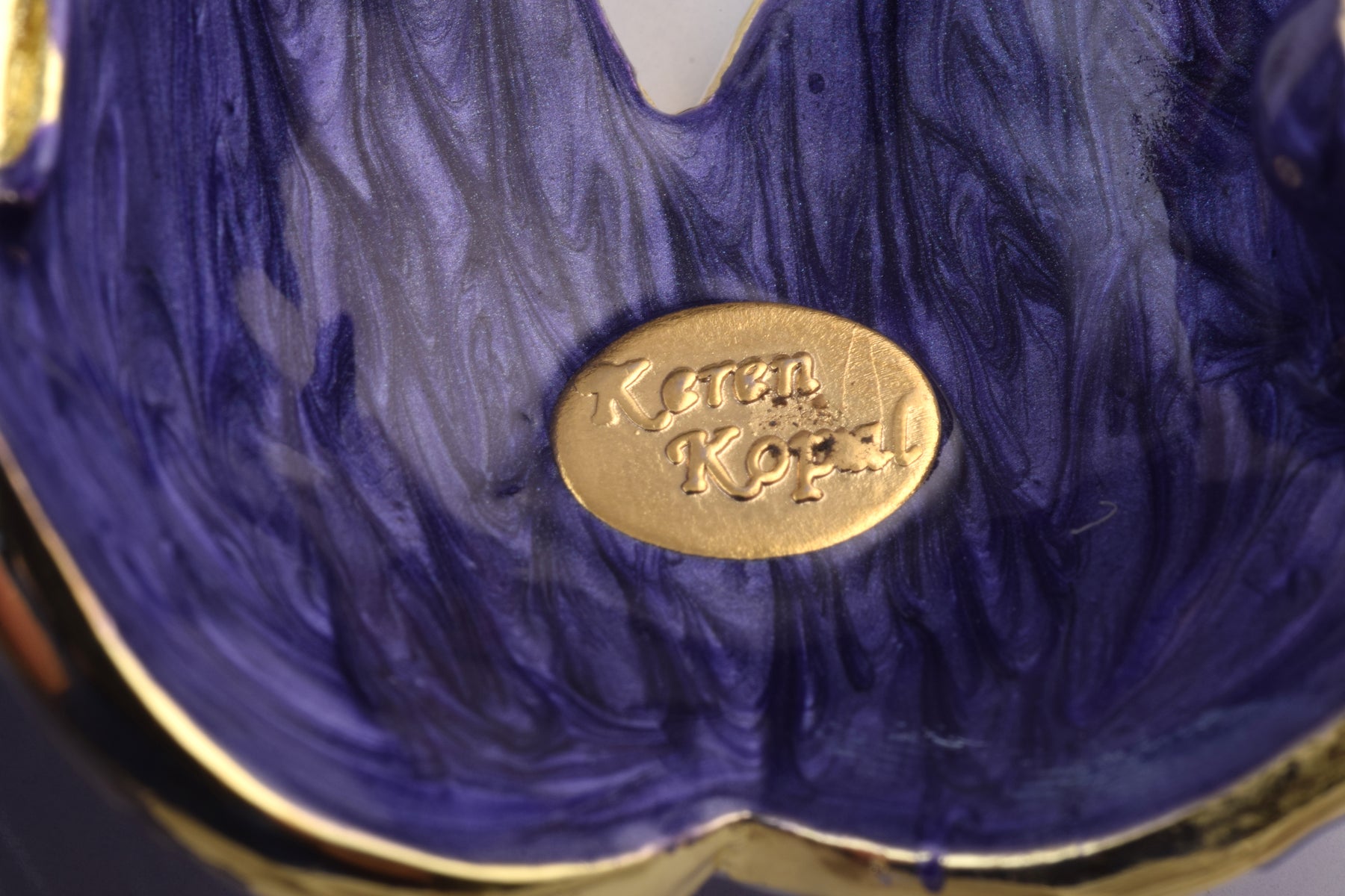 Keren Kopal Light Blue Owl with Clock