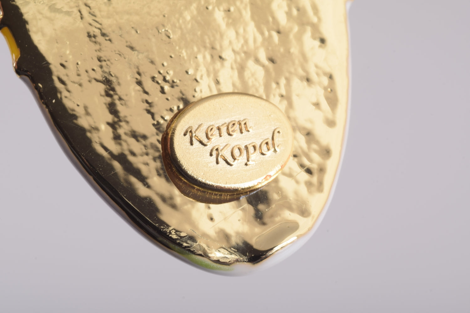 Keren Kopal Frog Holding a Surfboard