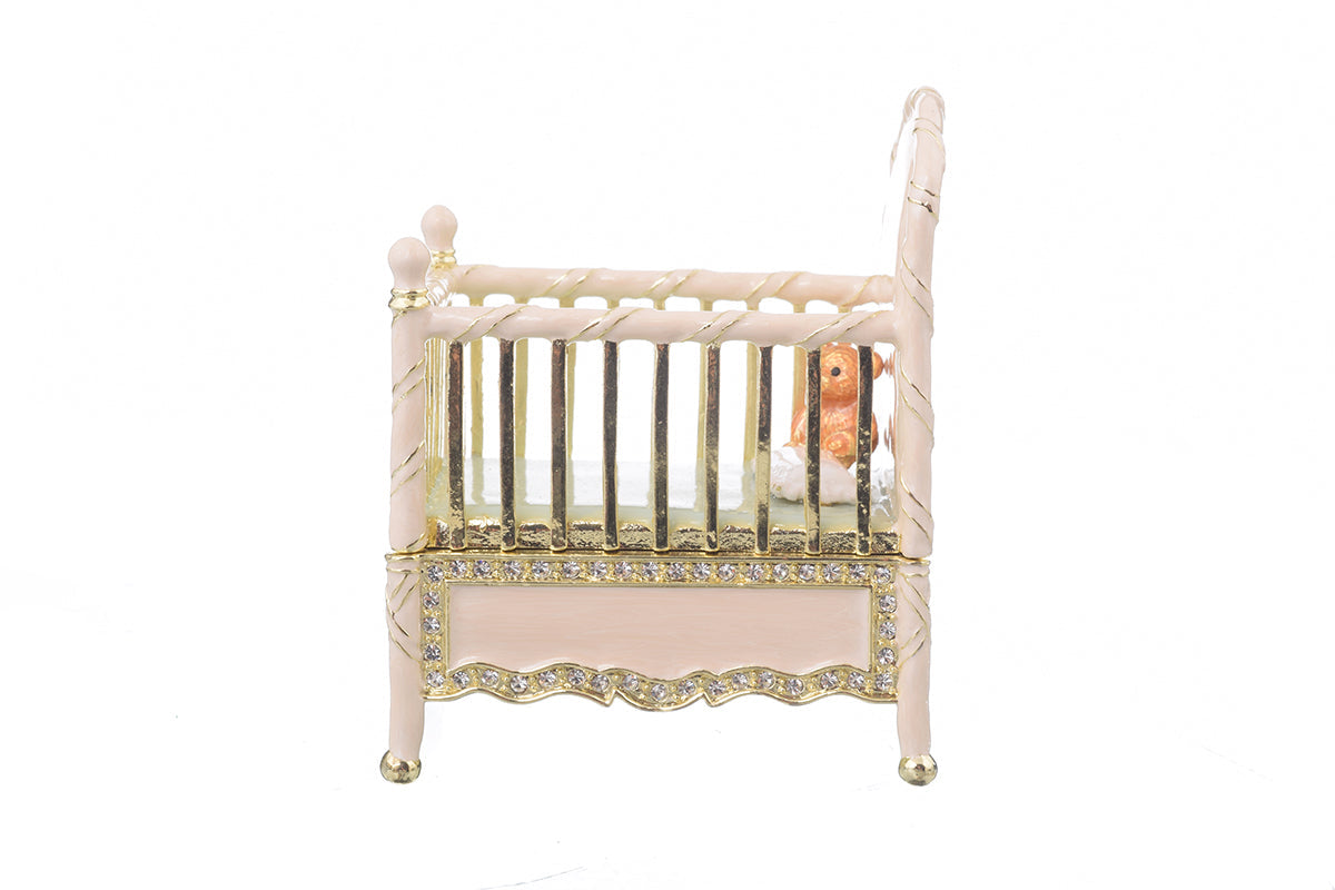 Keren Kopal Pink Baby Bed