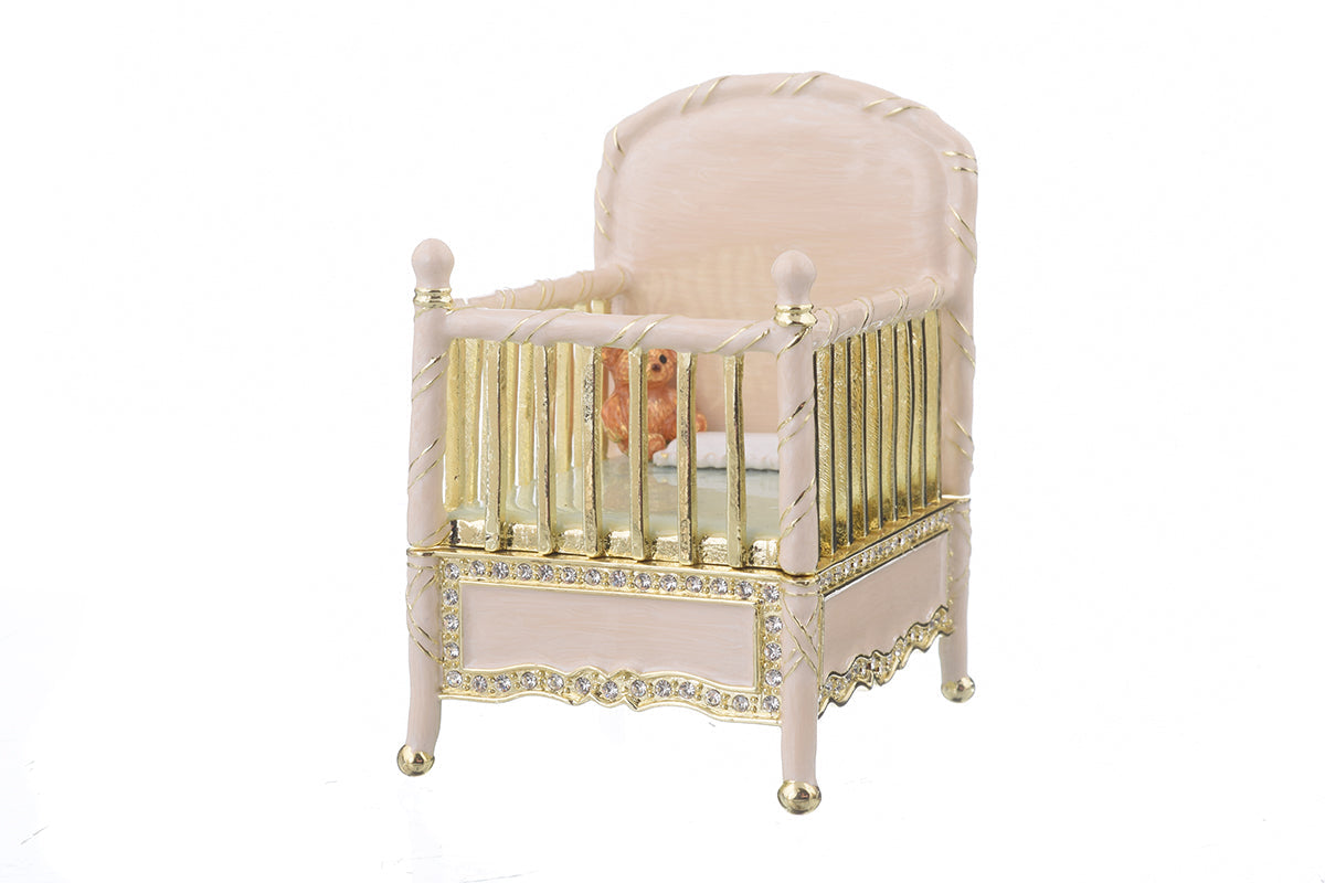Keren Kopal Pink Baby Bed