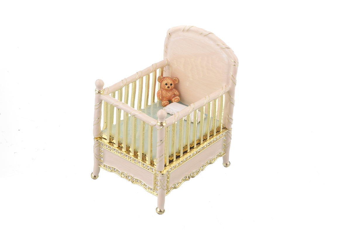 Keren Kopal Pink Baby Bed