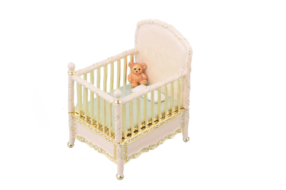 Keren Kopal Pink Baby Bed