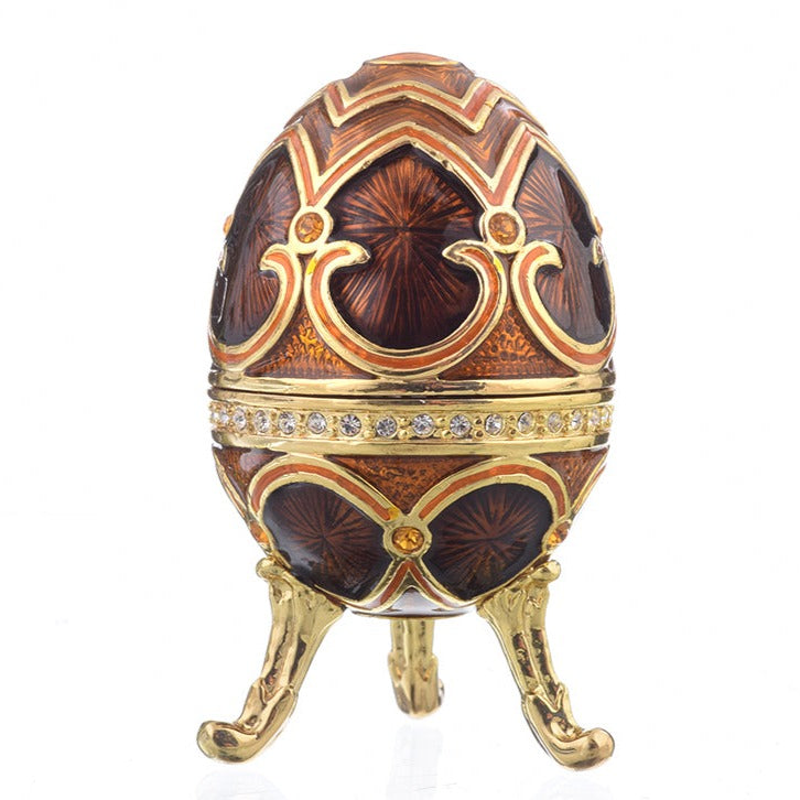Keren Kopal Brown Faberge Egg