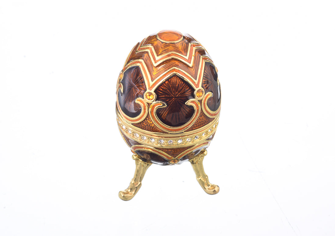 Keren Kopal Brown Faberge Egg