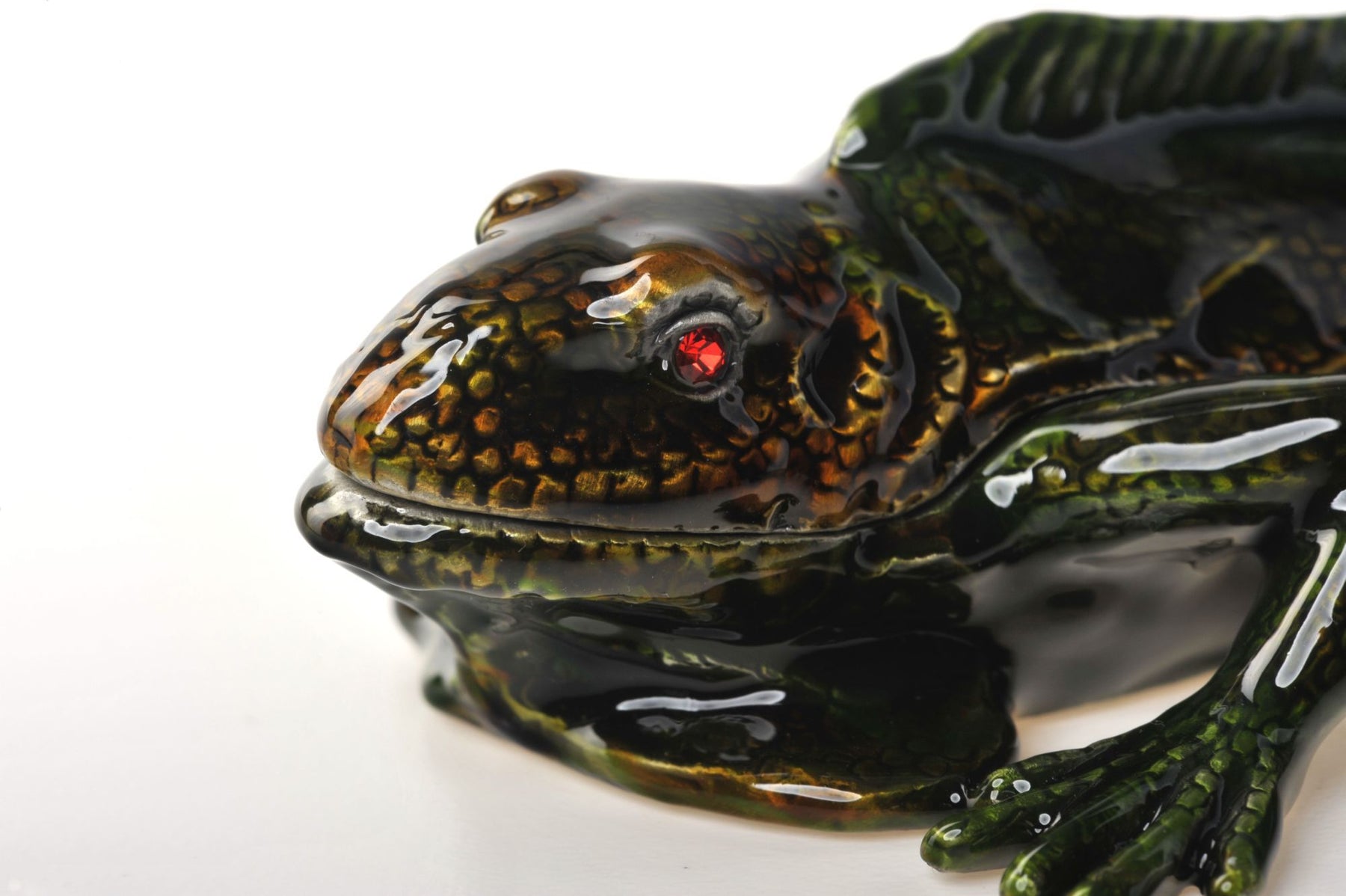 Keren Kopal Dark Green Lizard