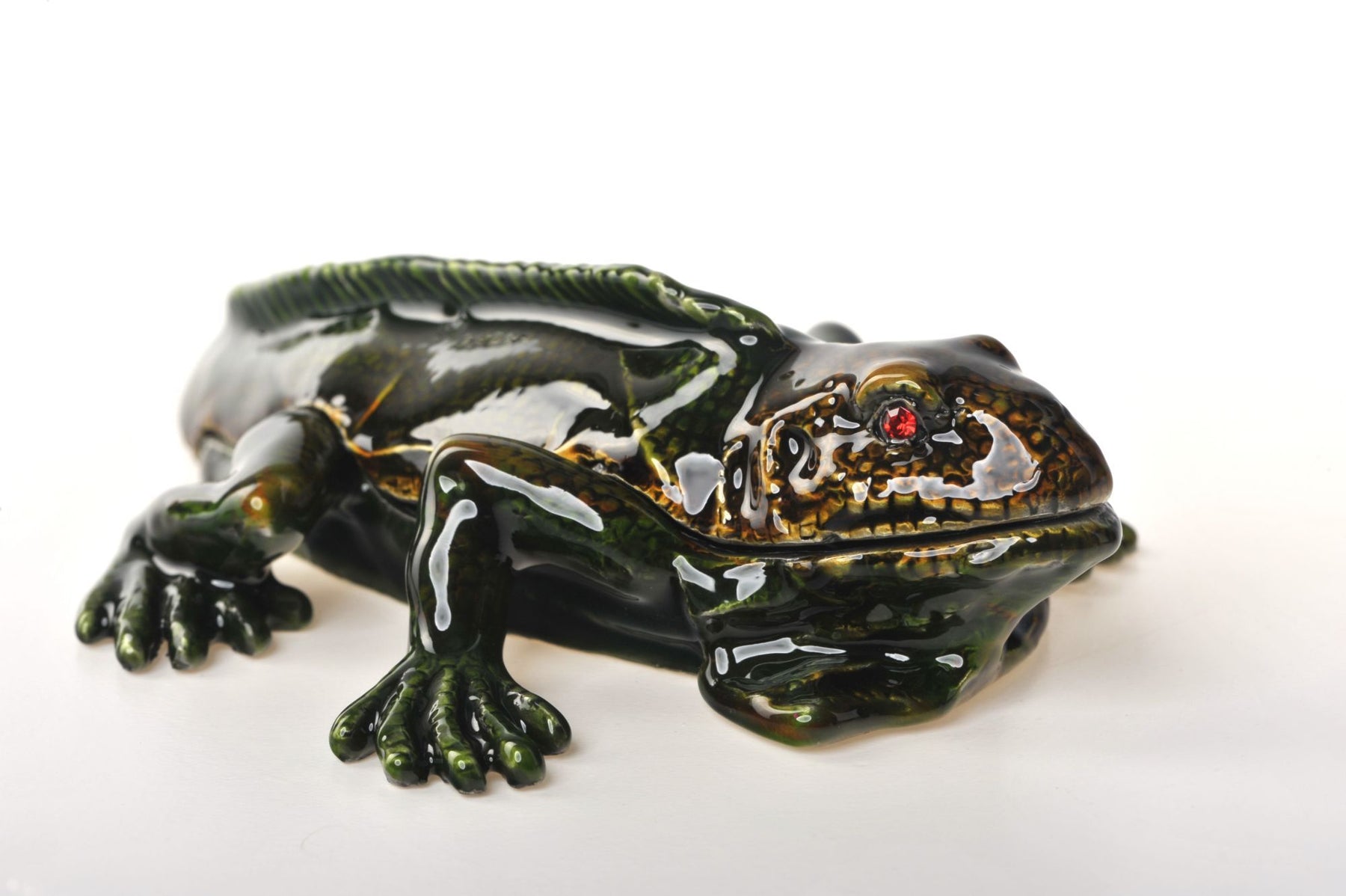 Keren Kopal Dark Green Lizard