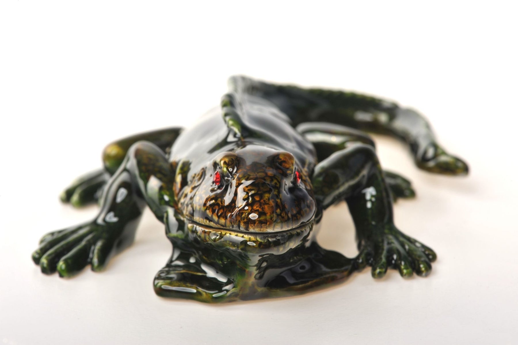 Keren Kopal Dark Green Lizard