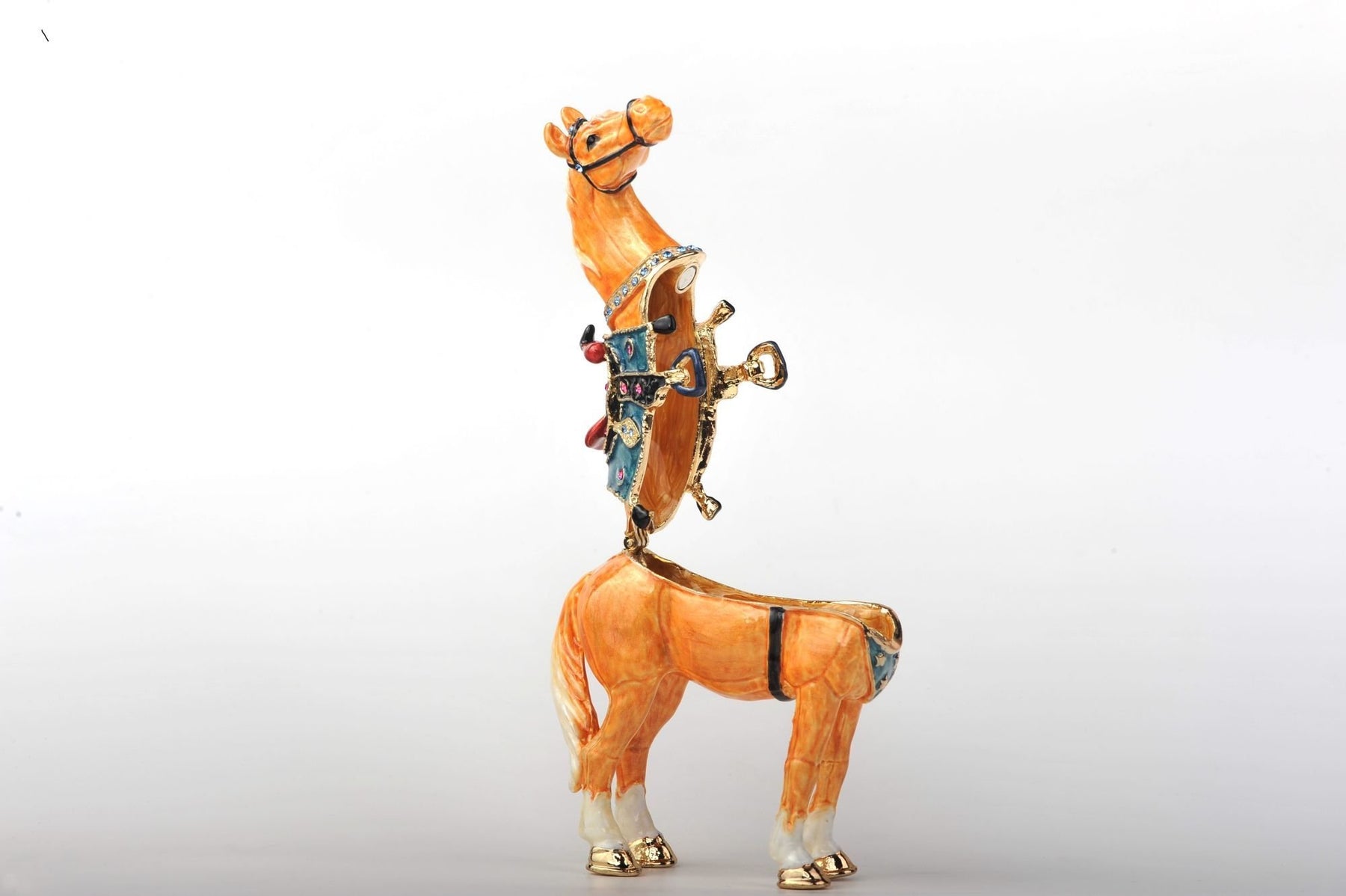 Keren Kopal Decorated Orange Horse