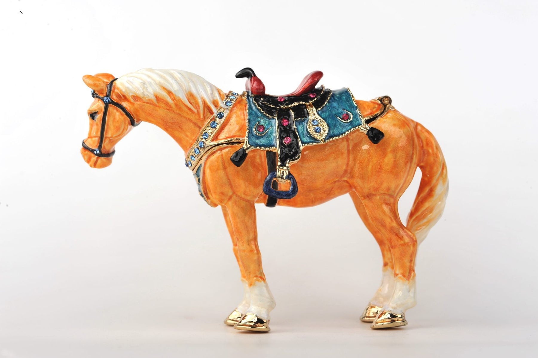 Keren Kopal Decorated Orange Horse
