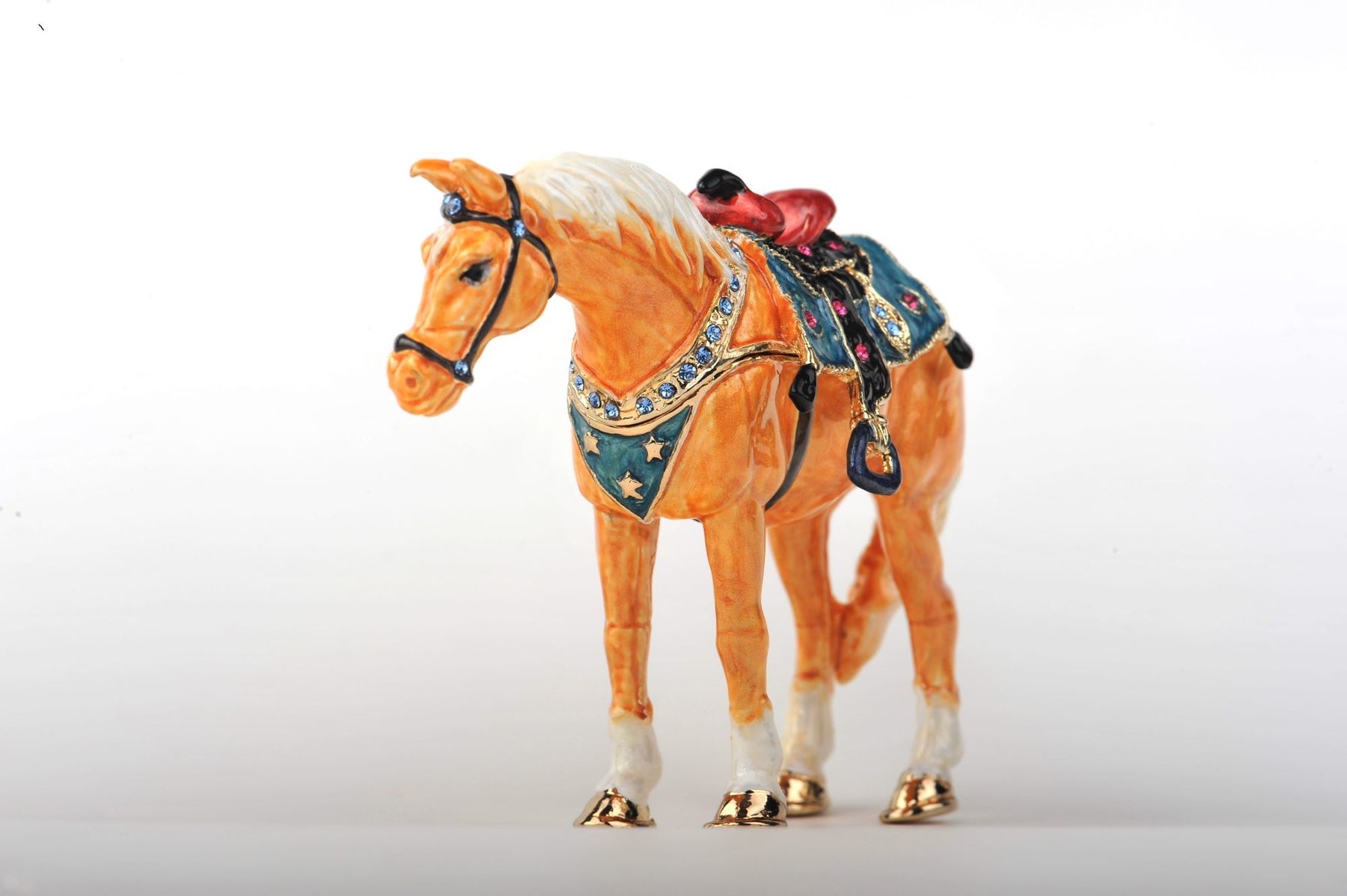 Keren Kopal Decorated Orange Horse