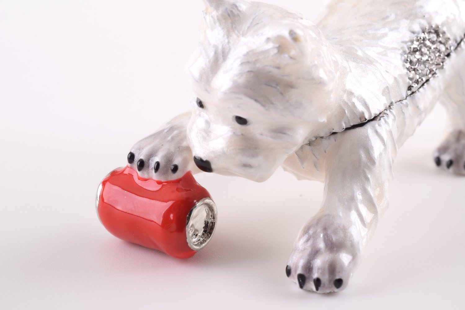 Keren Kopal Dog Playing with Can