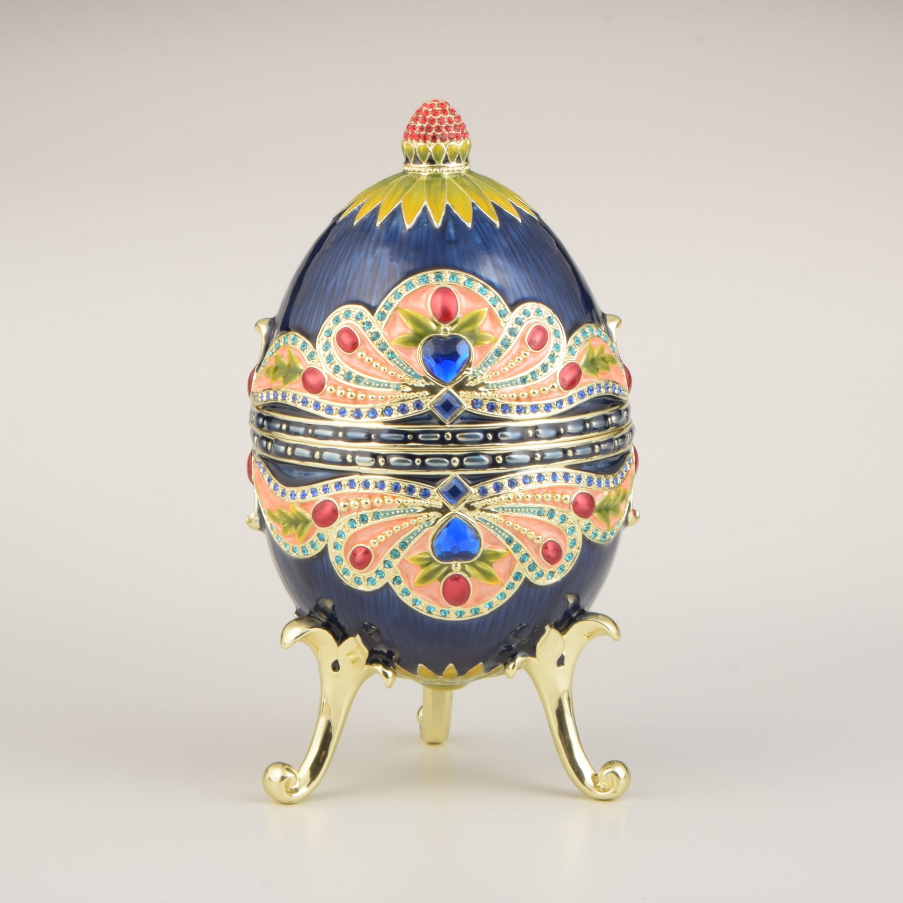 Keren Kopal Blue Colorful Russian Egg