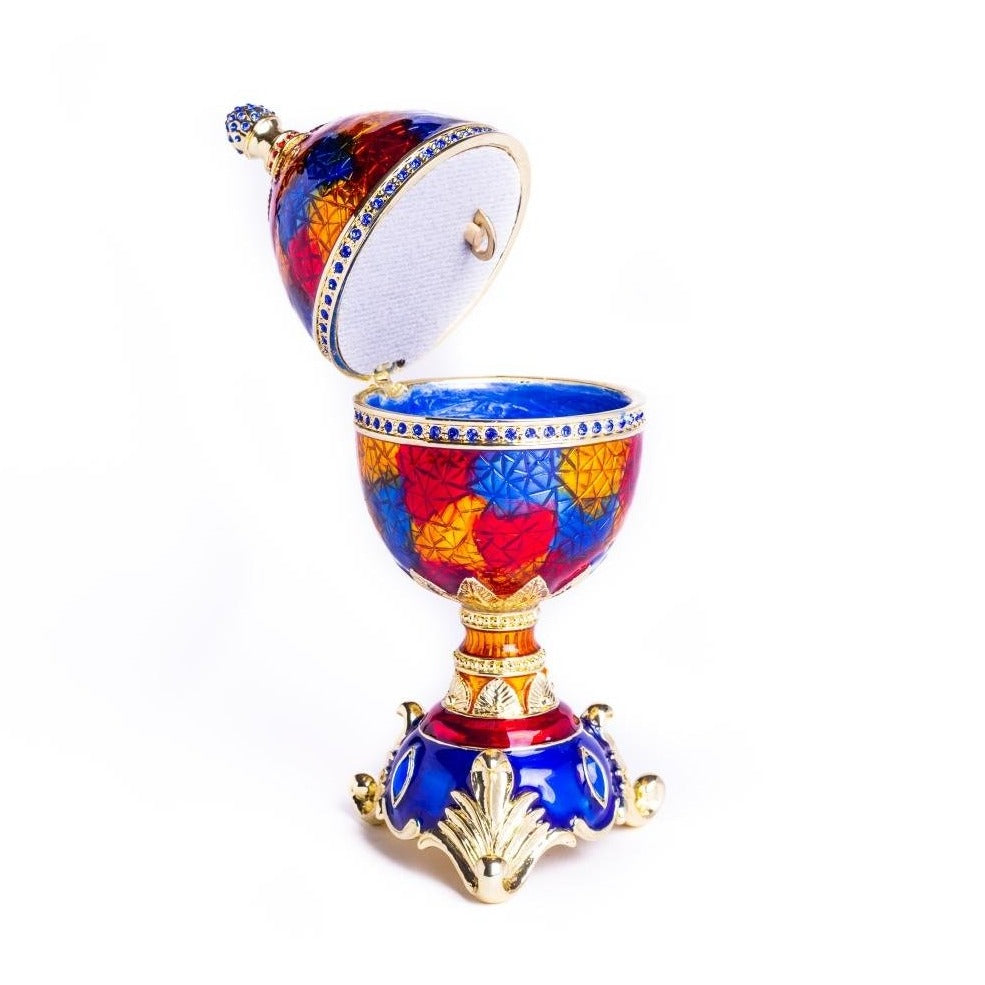 Keren Kopal Colorful Music Playing Faberge Egg