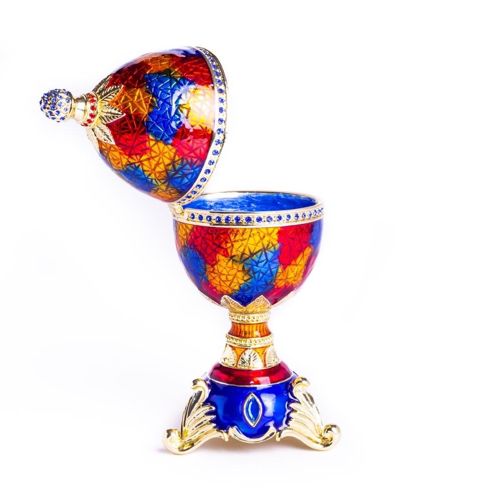 Keren Kopal Colorful Music Playing Faberge Egg