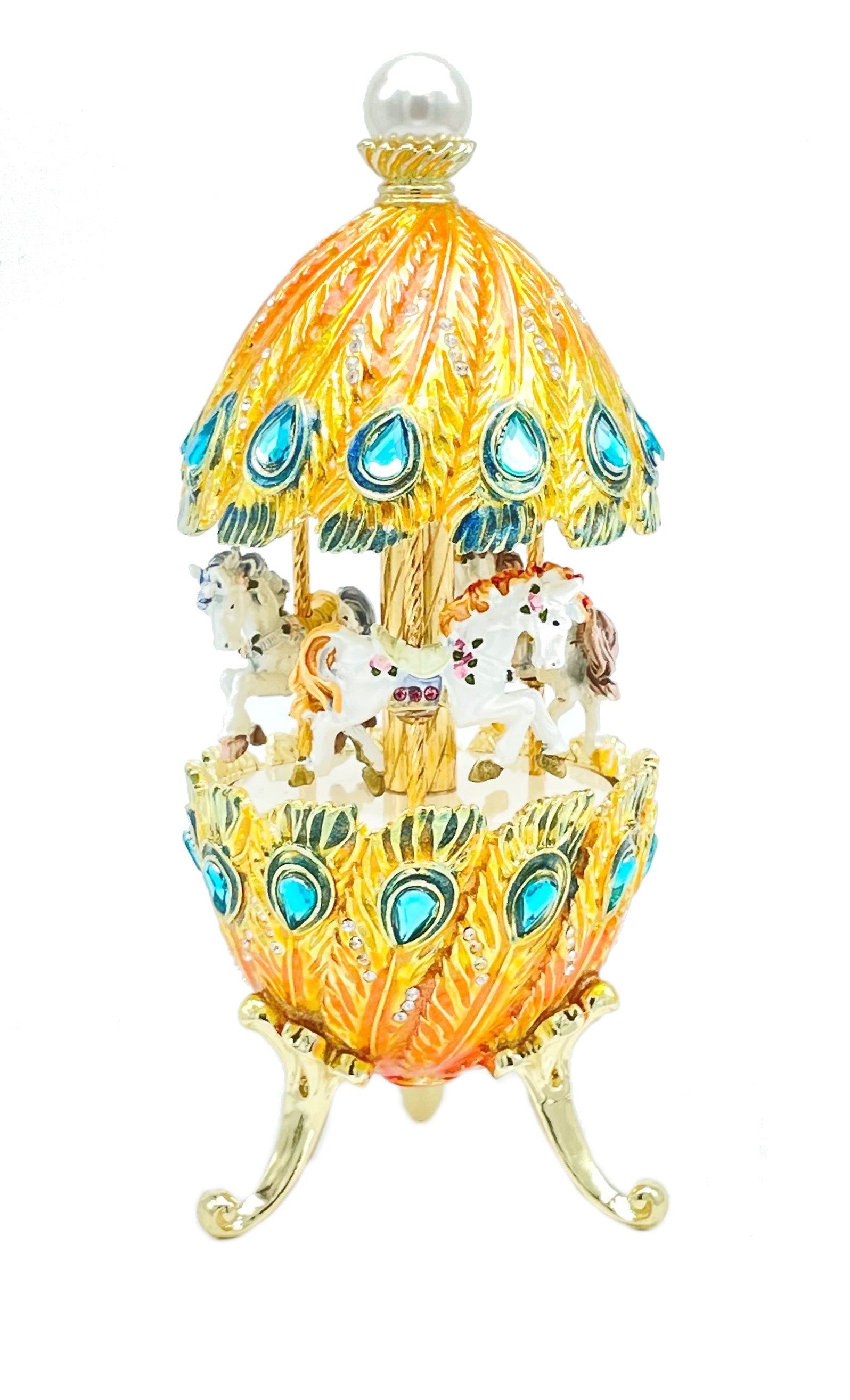 Keren Kopal Colorful Musical Carousel with Royal Horses