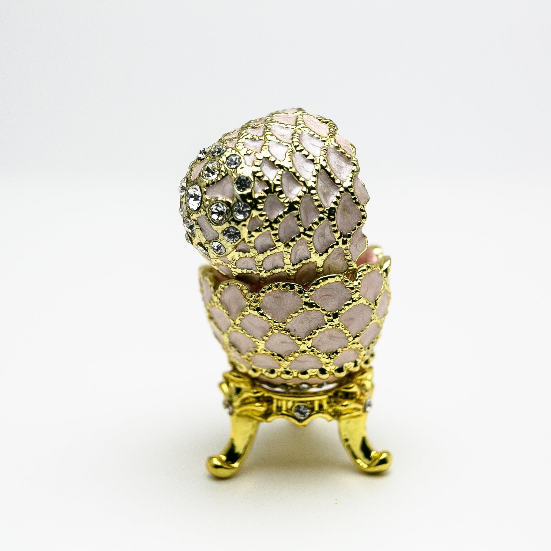 Keren Kopal Golden Pink Faberge Egg