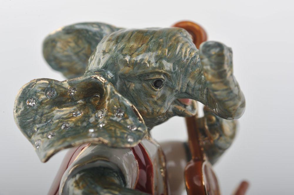 Keren Kopal Elephant Playing the Cello