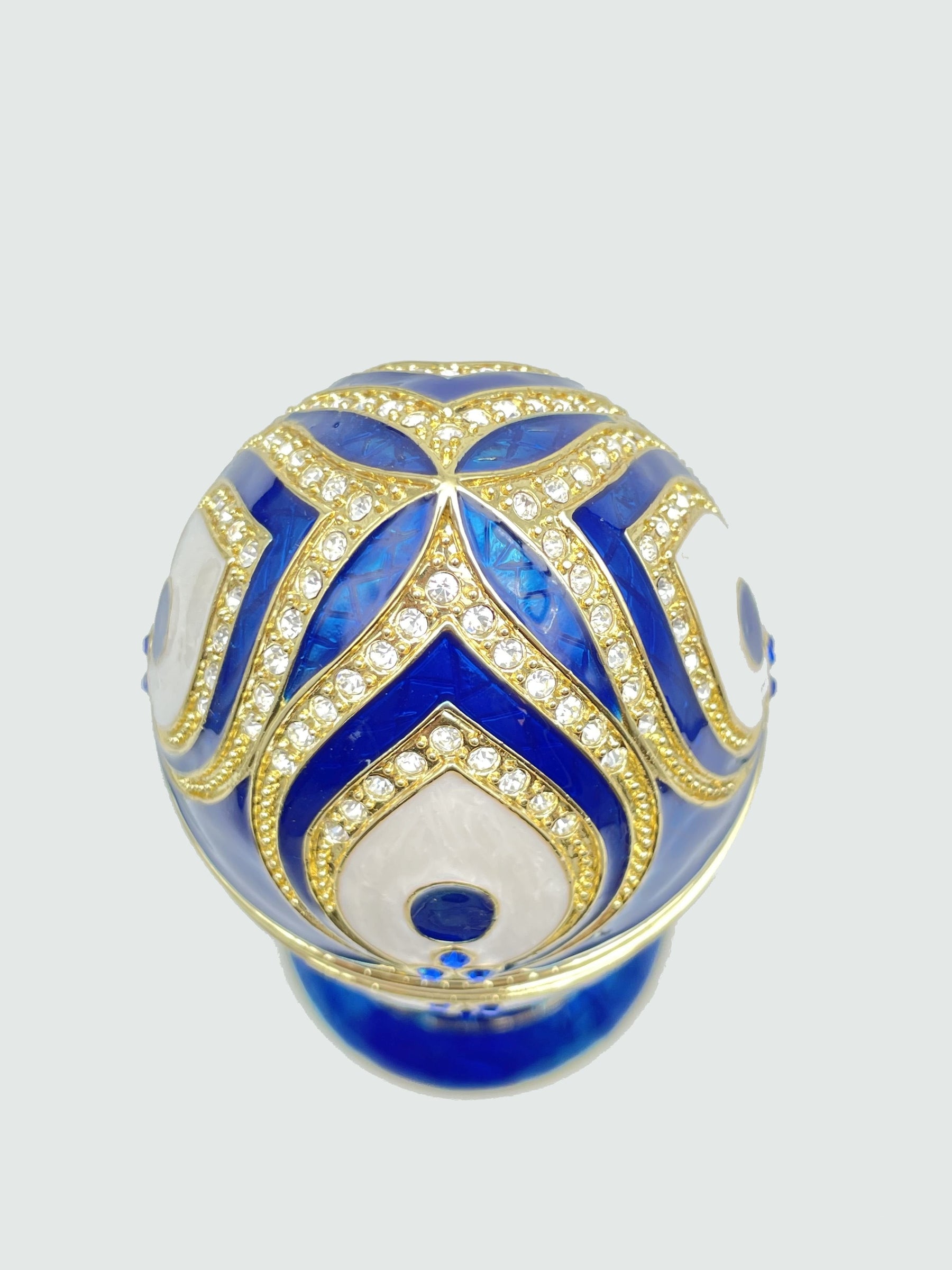 Keren Kopal Blue Faberge Egg Beethoven Music Playing