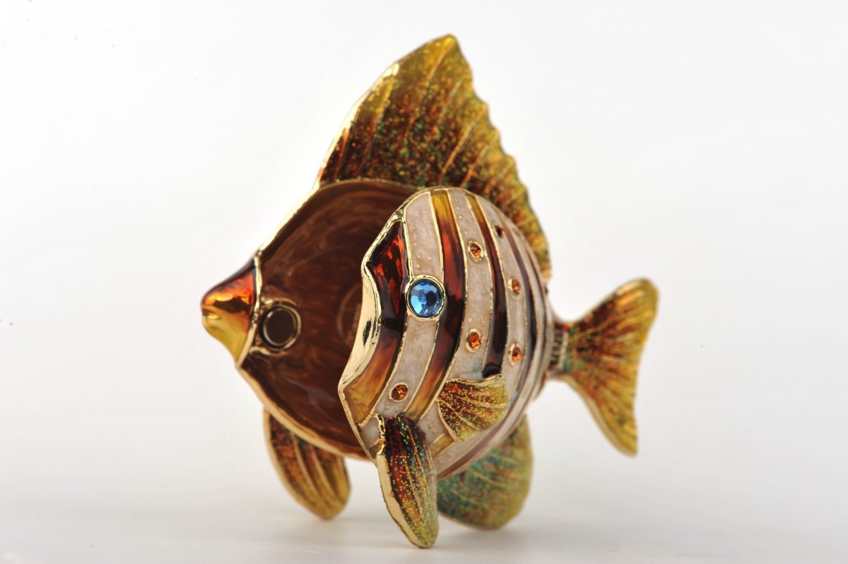 Keren Kopal Fish with Amber Stripes