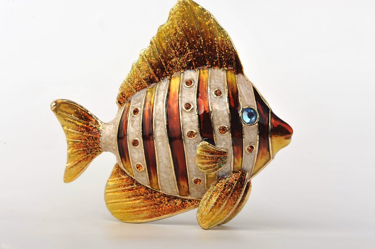 Keren Kopal Fish with Amber Stripes