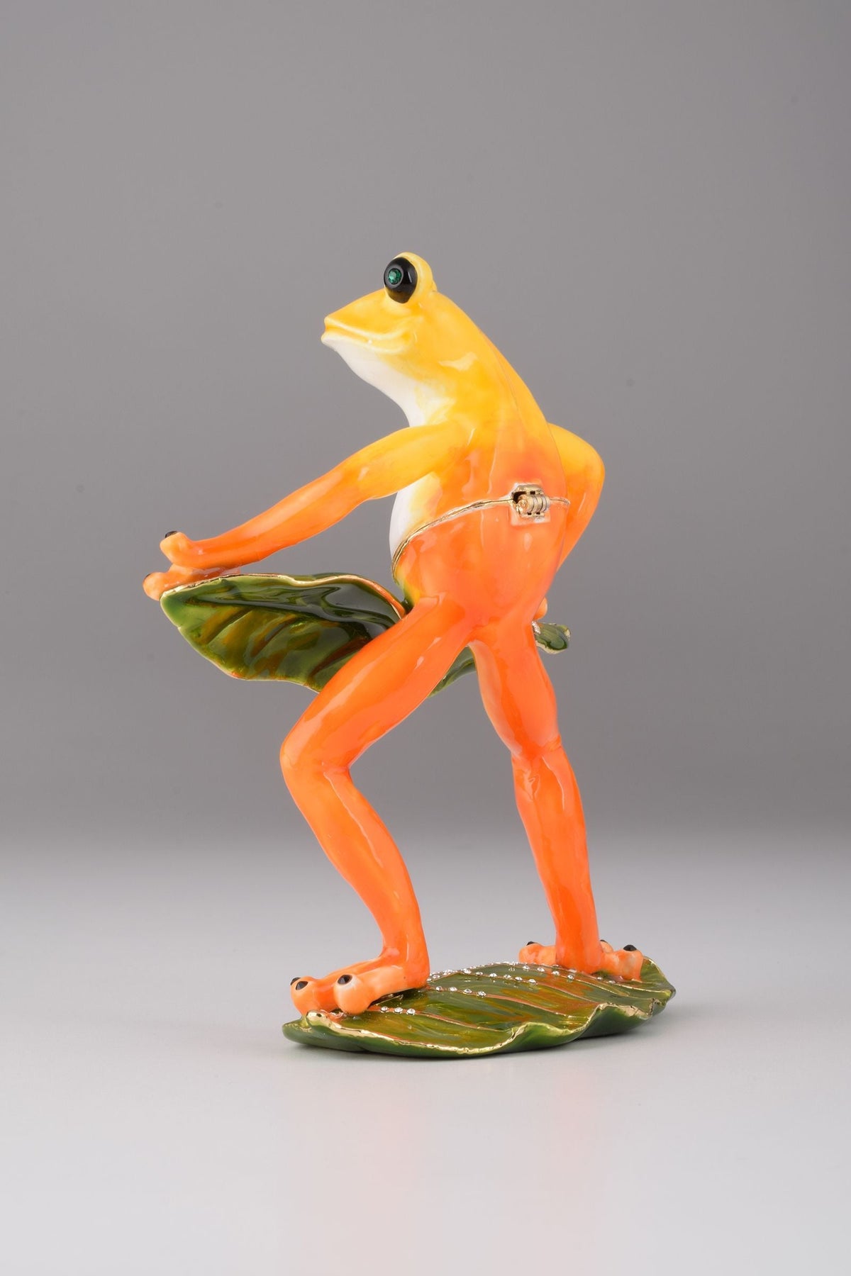 Keren Kopal Frog Playing on Keyboards