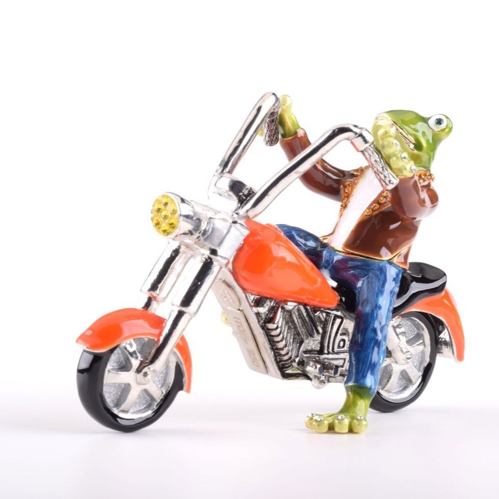 Keren Kopal Frog on bike Motorcycle