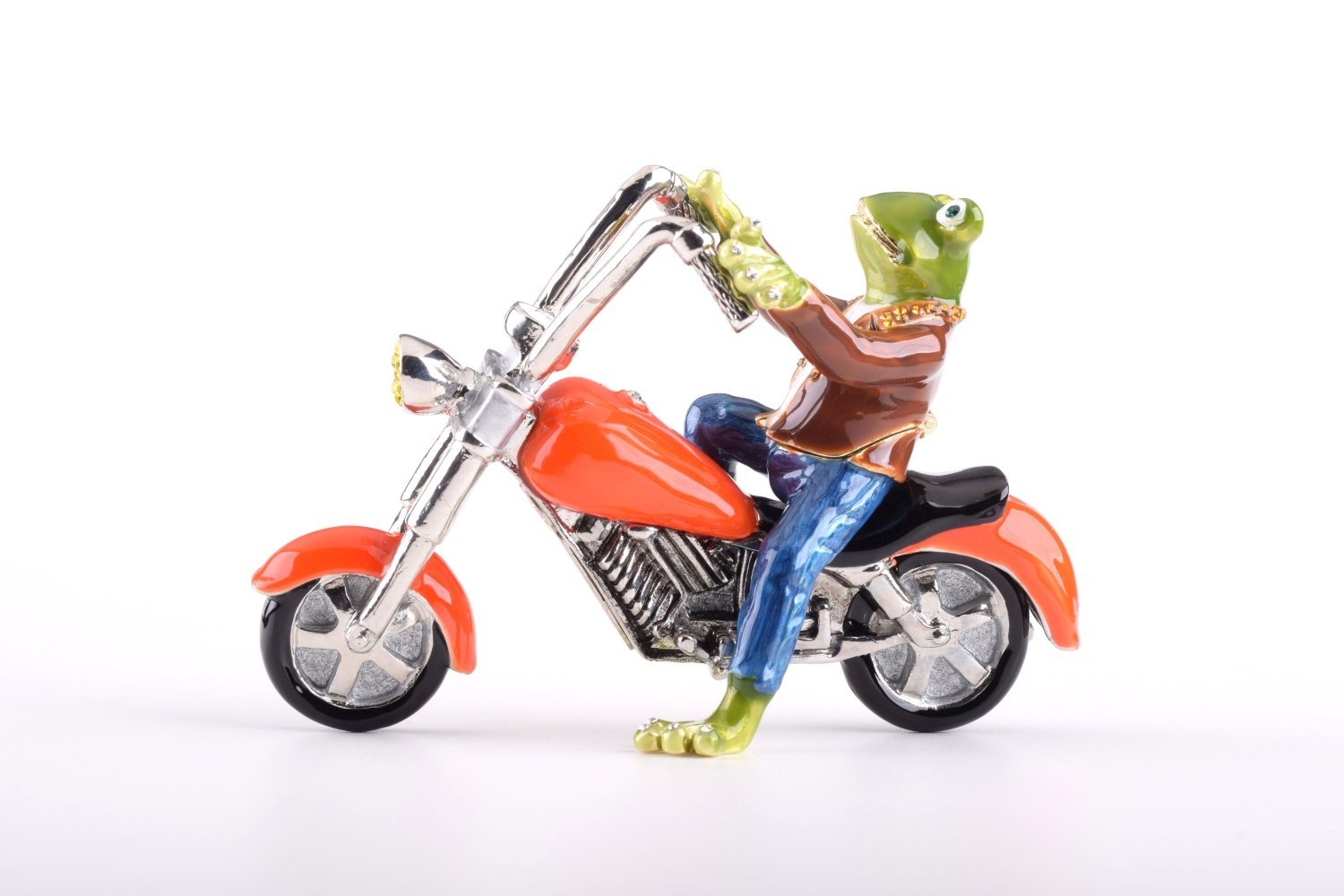 Keren Kopal Frog on bike Motorcycle