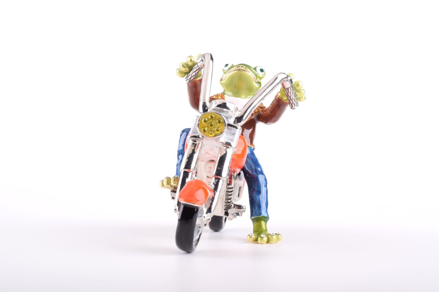 Keren Kopal Frog on bike Motorcycle
