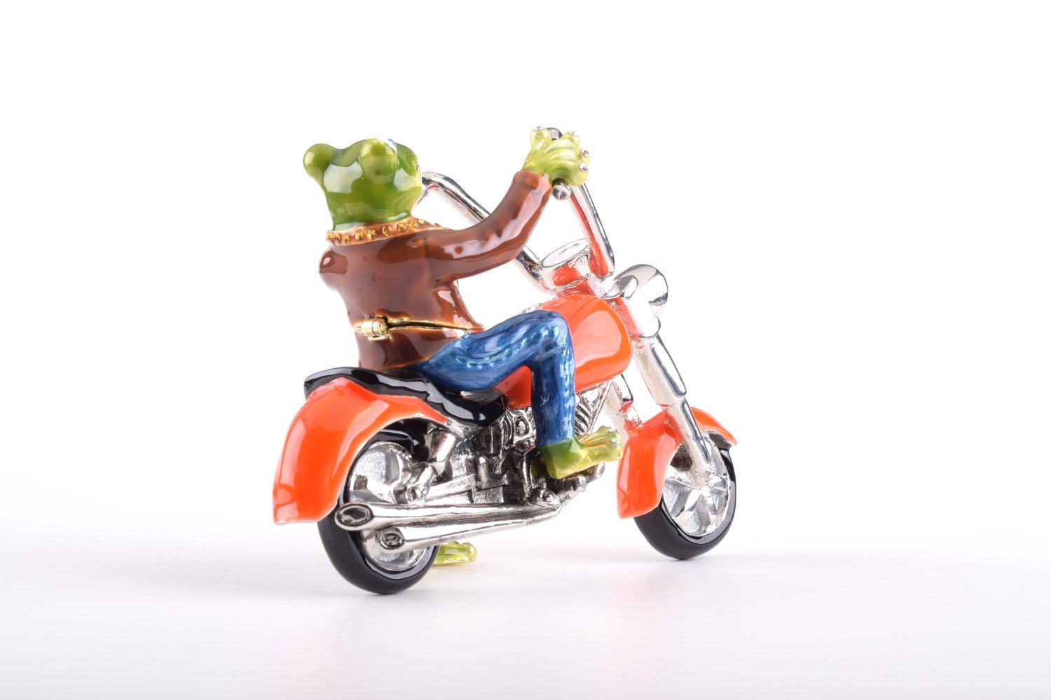 Keren Kopal Frog on bike Motorcycle