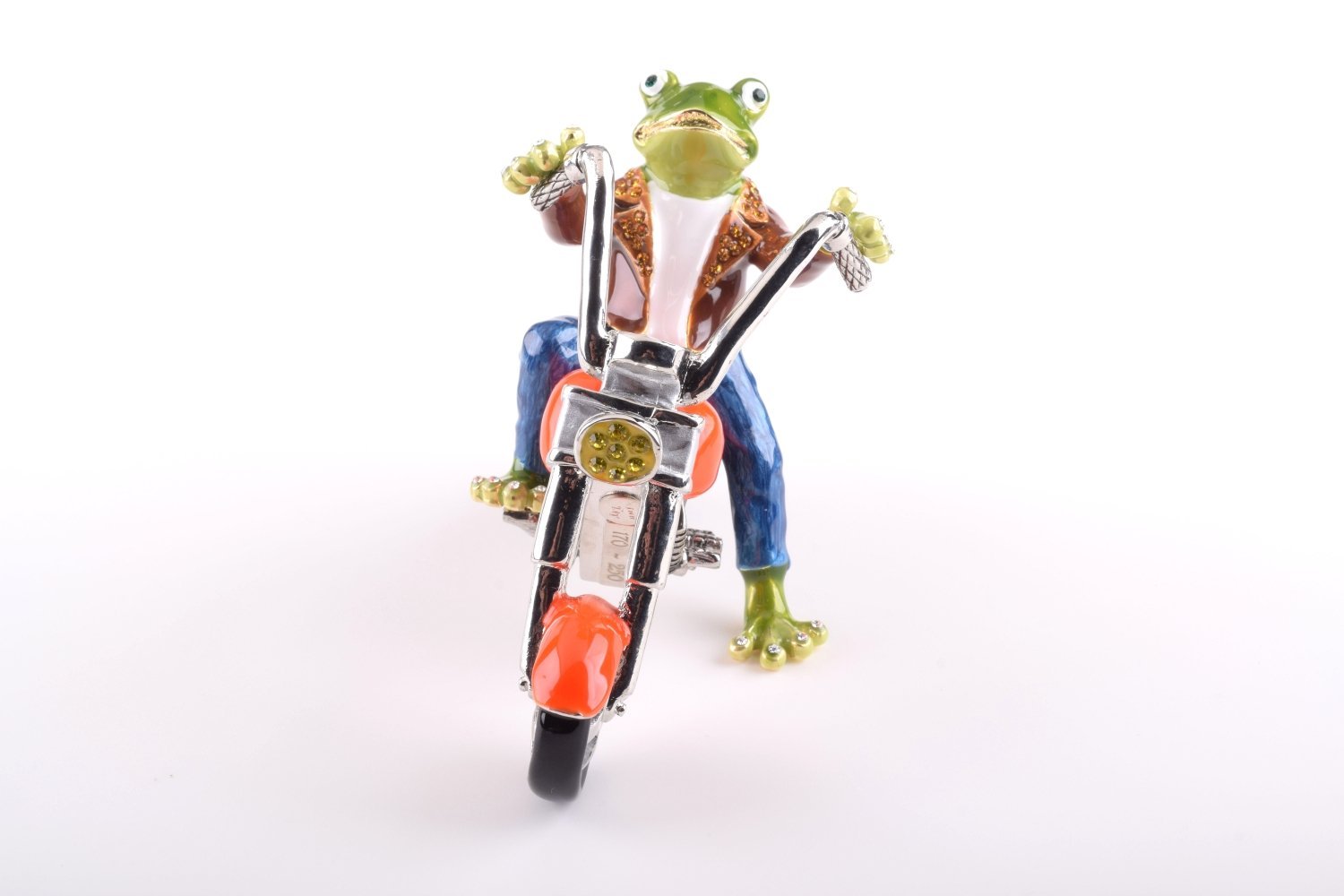Keren Kopal Frog on bike Motorcycle