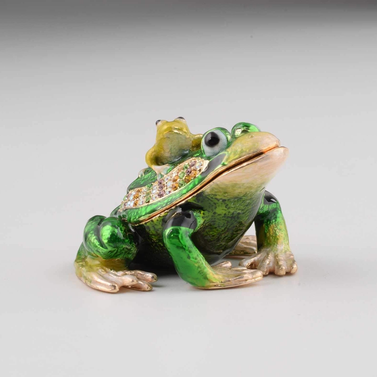 Keren Kopal Frog with a Baby Frog