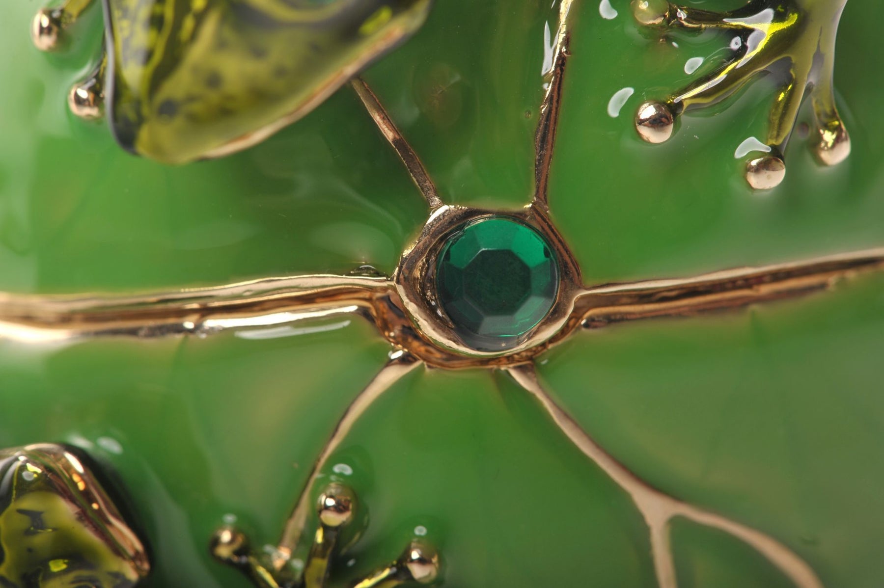 Keren Kopal Frogs Faberge Egg