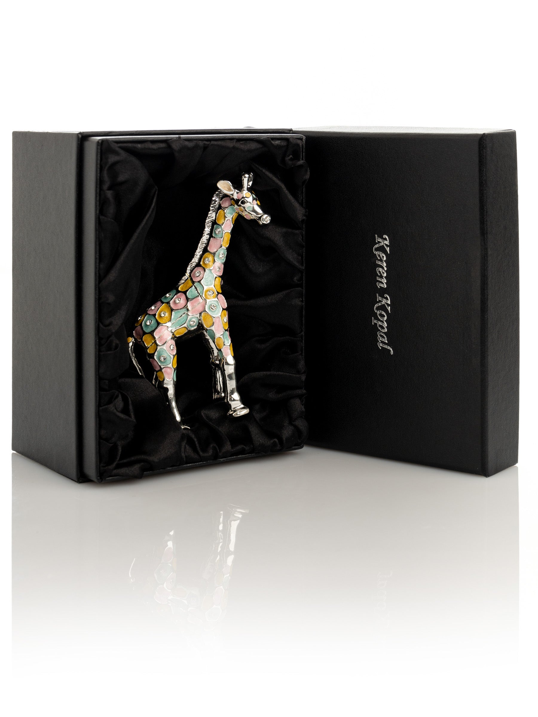 Keren Kopal Colorful Giraffe Trinket Box